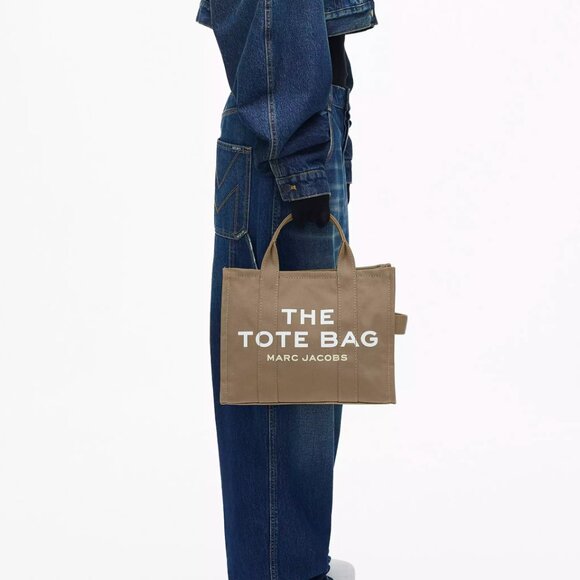 The Canvas Medium Tote Bag- SLATE GREEN - Picture 4 of 10